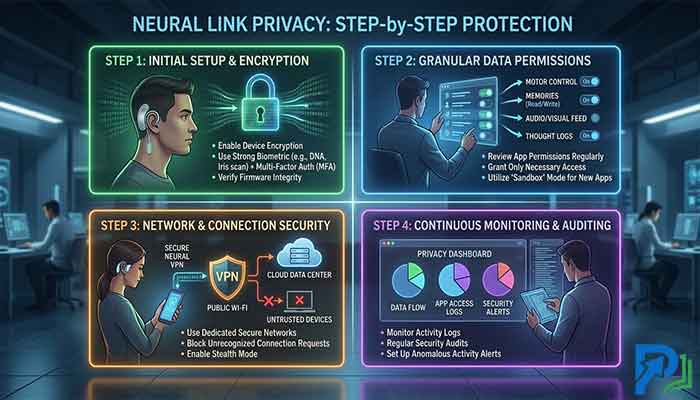 How to Protect Your Neural Link Privacy Step-by-Step