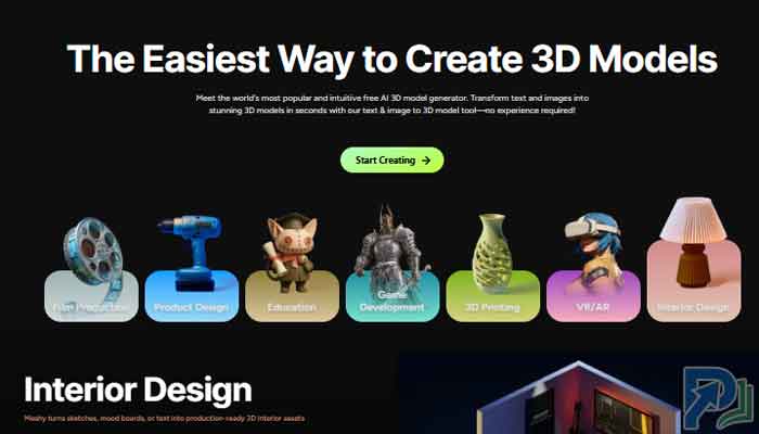 Meshy — AI 3D Modeling for Beginners and Pros