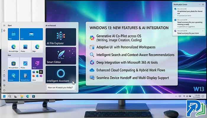 Windows 13 - New Features and AI Integration